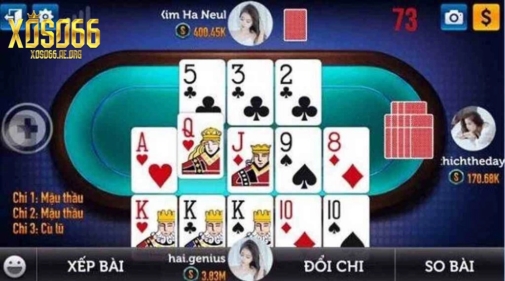 Bài Poker tại Xoso66
